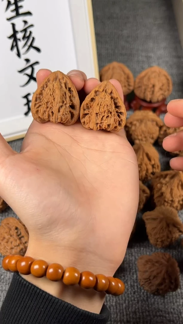 吊坠文玩核桃精品33+南疆佛渡29号