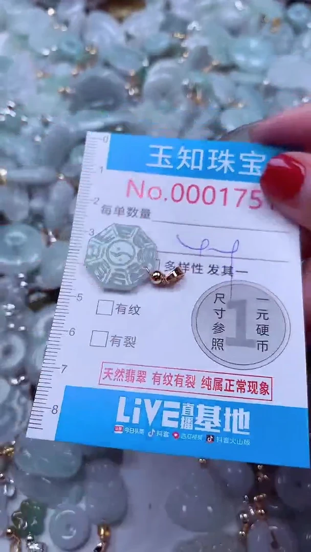 吊坠(不含链)未镶嵌翡翠1751