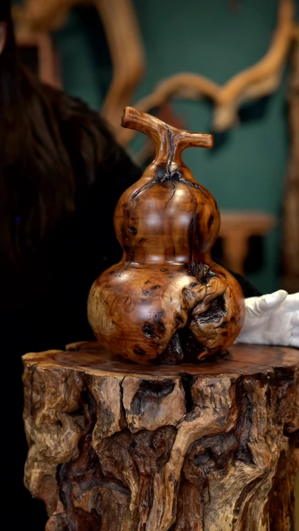 木雷击枣木葫芦