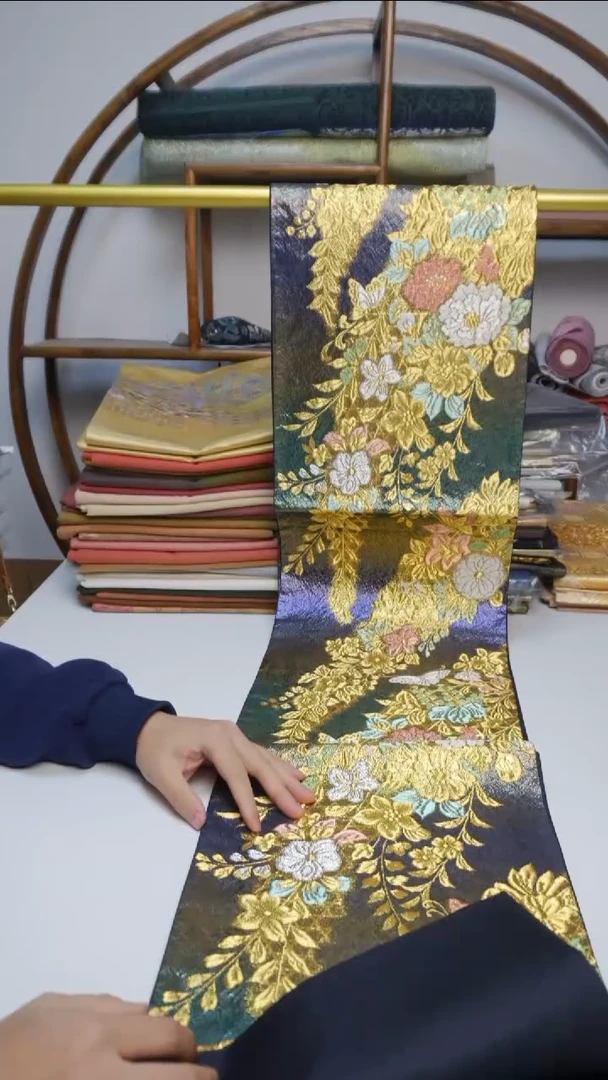 织绣143花卉花卉蓬织