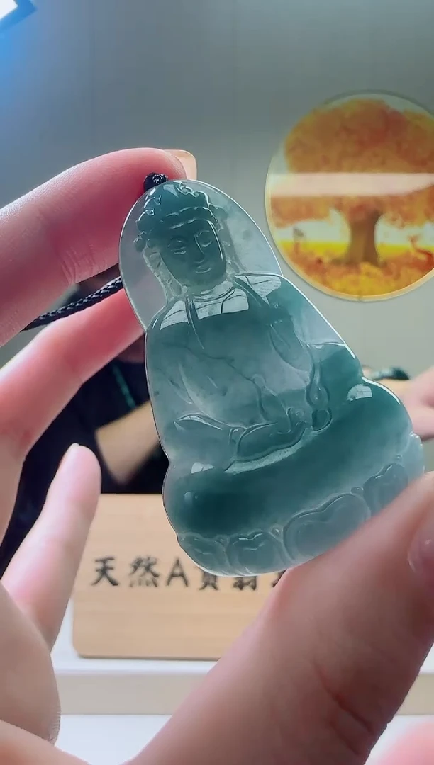 颈饰未镶嵌翡翠天然A货翡翠  多样性随机发其一