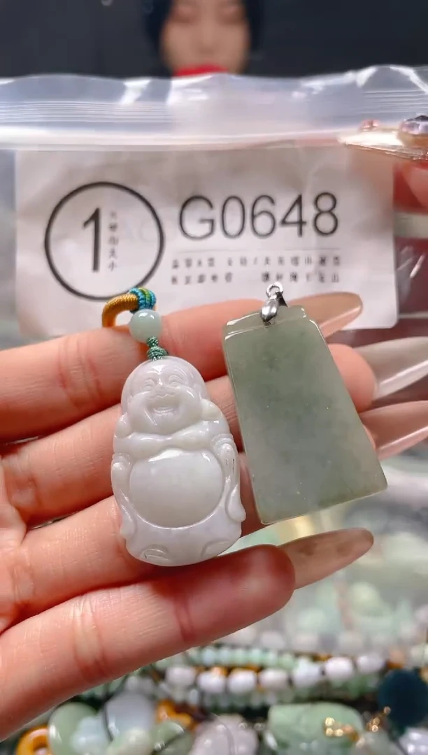 【闪购商品】翡翠颈饰未镶嵌/G/翡翠A货一图一物