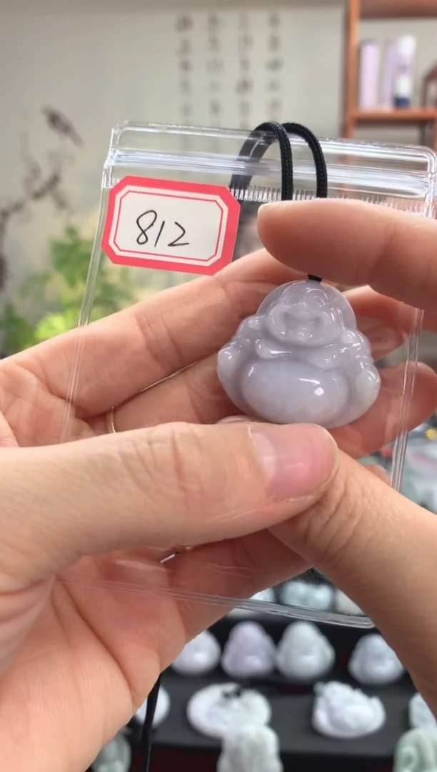 【闪购商品】翡翠颈饰未镶嵌佛公812