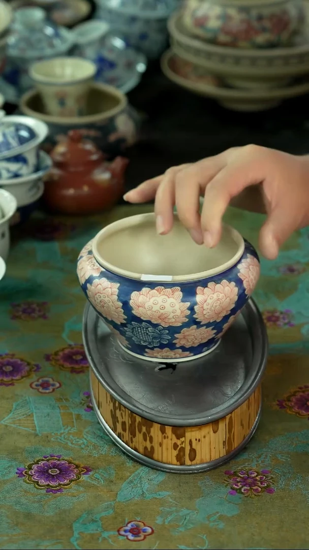 檀里村启动 炸茶具啦