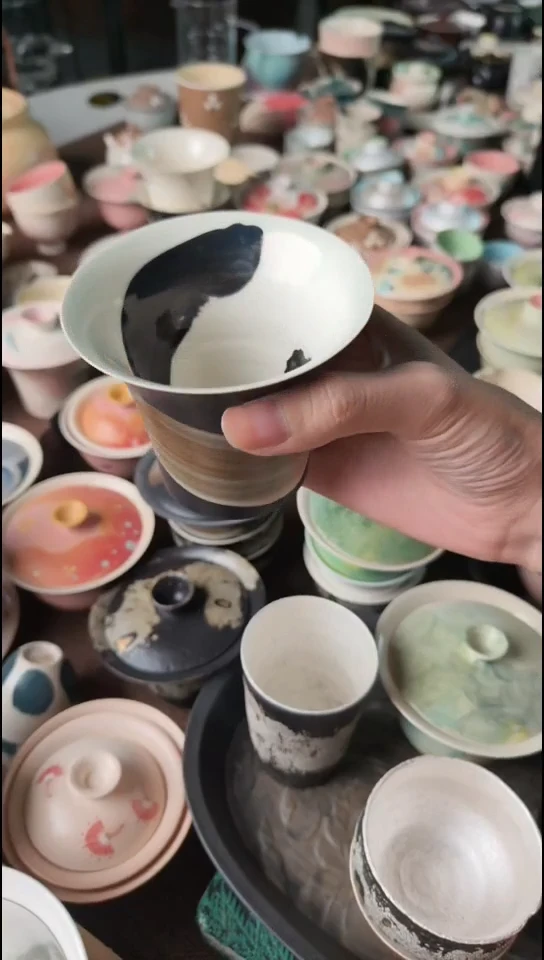 超级好看的水墨手握