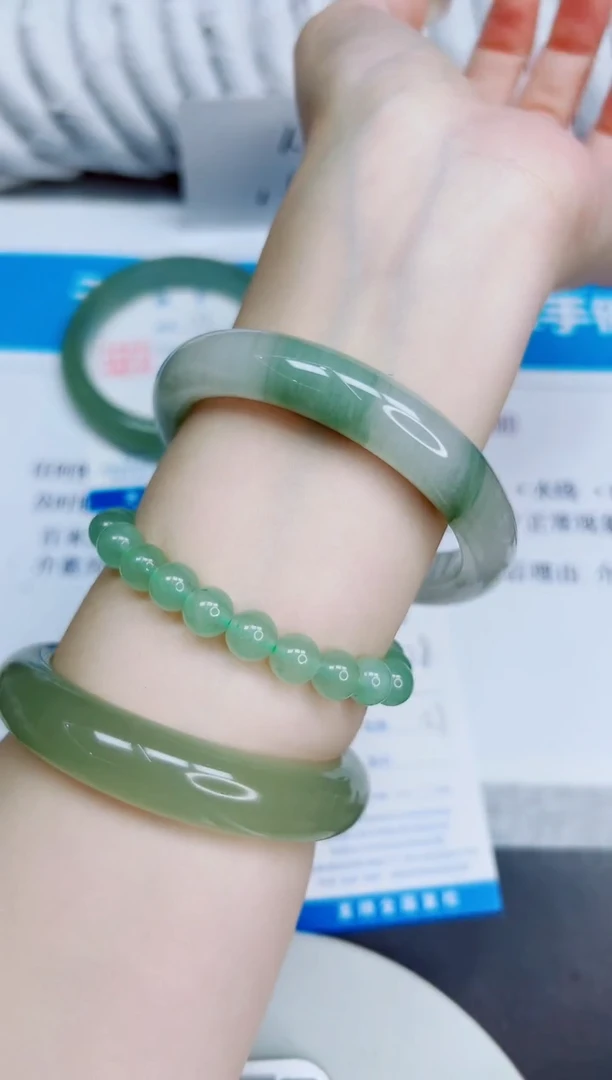 未镶嵌手镯石英质玉78/58