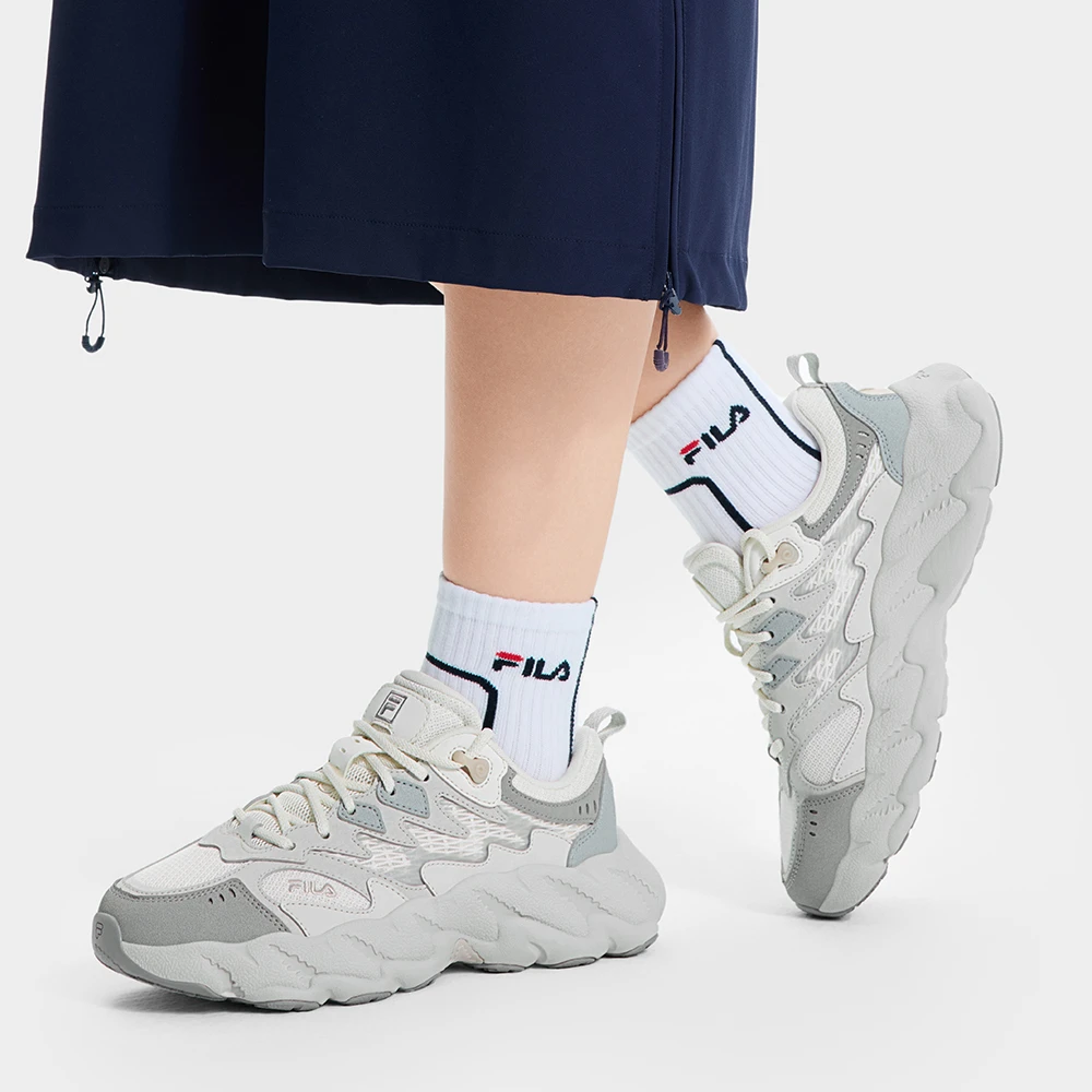 Fila/斐乐春季新款女士【厥草2代】休闲复古舒适运动鞋F12W511101F