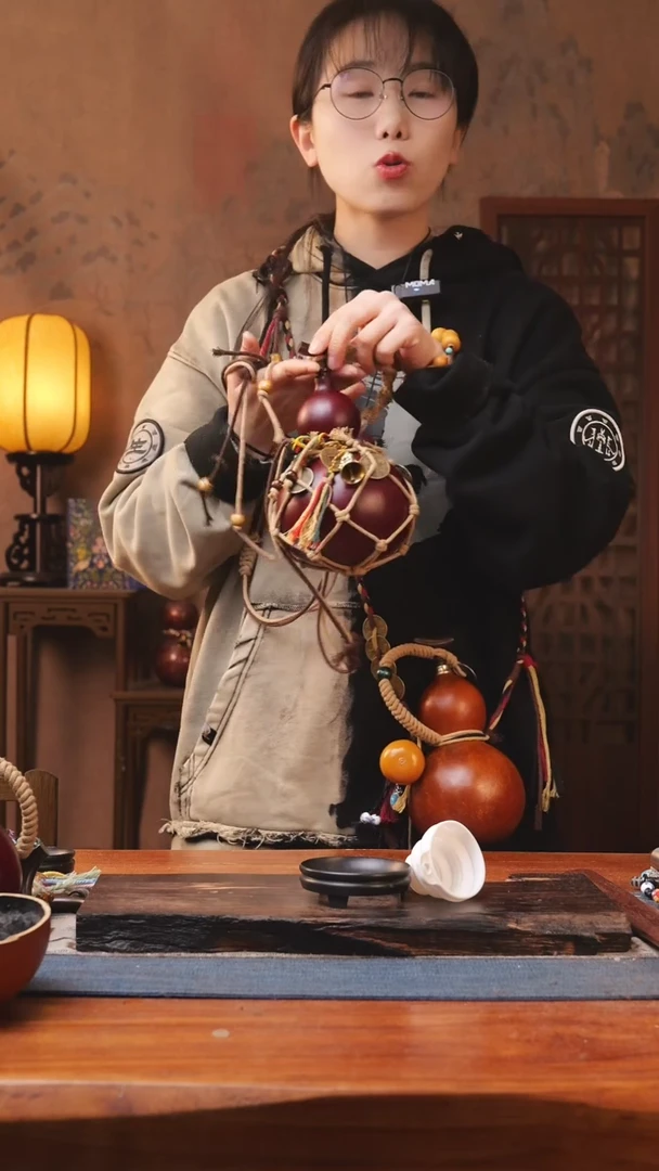 【闪购商品】177号精品大漆葫芦防腐防渗装饮料水茶酒