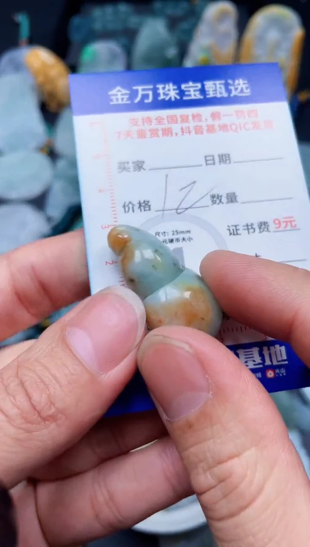 【闪购商品】翡翠颈饰未镶嵌天然翡翠a货