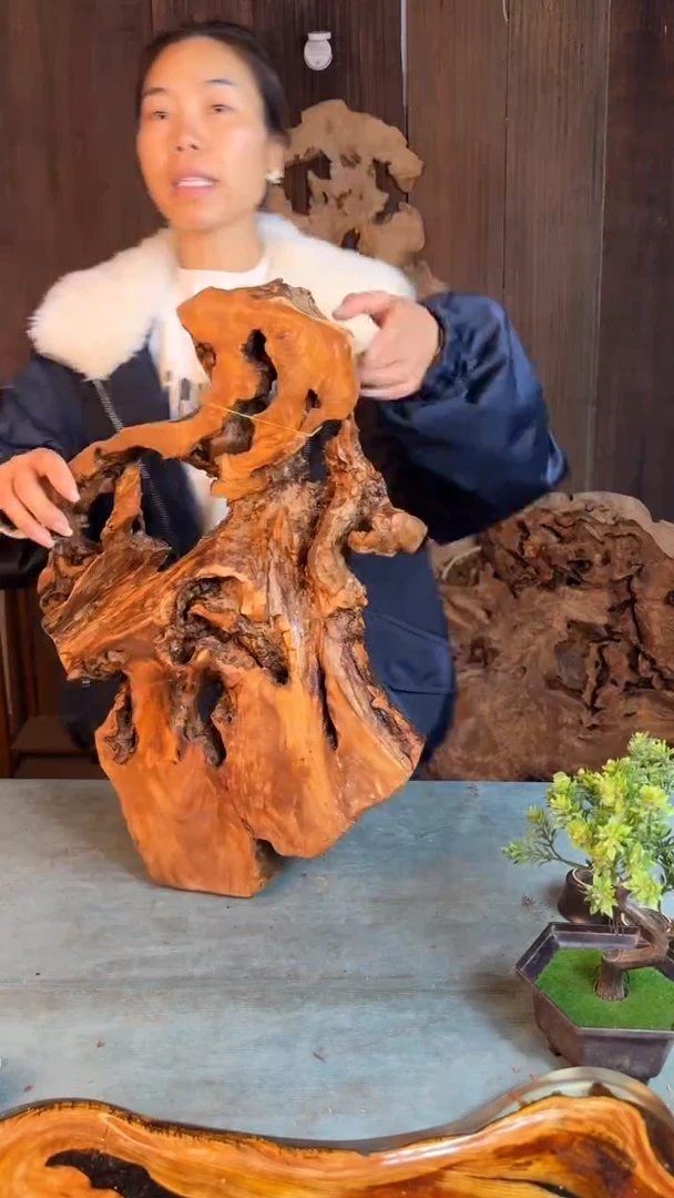 【闪购商品】香杉木木艺杉木瘤随型【原料】032