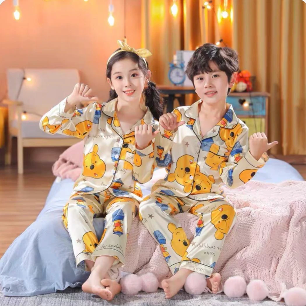 0445高端专享秋季家居服套装米黄维尼熊（仓库家居专场）