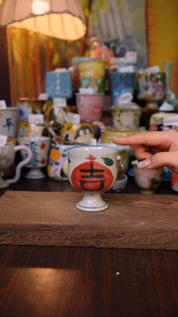 摆件泥垚手作 景德镇手工手绘器物