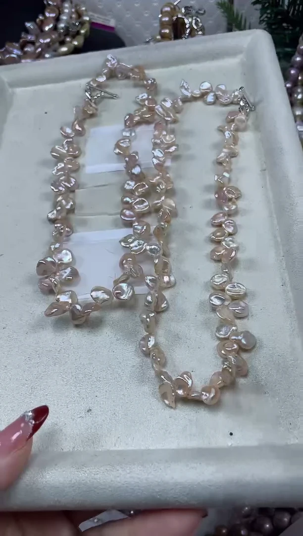 【闪购商品】淡水珍珠项链未镶嵌【纯恬珍珠】（多样性发货发一）