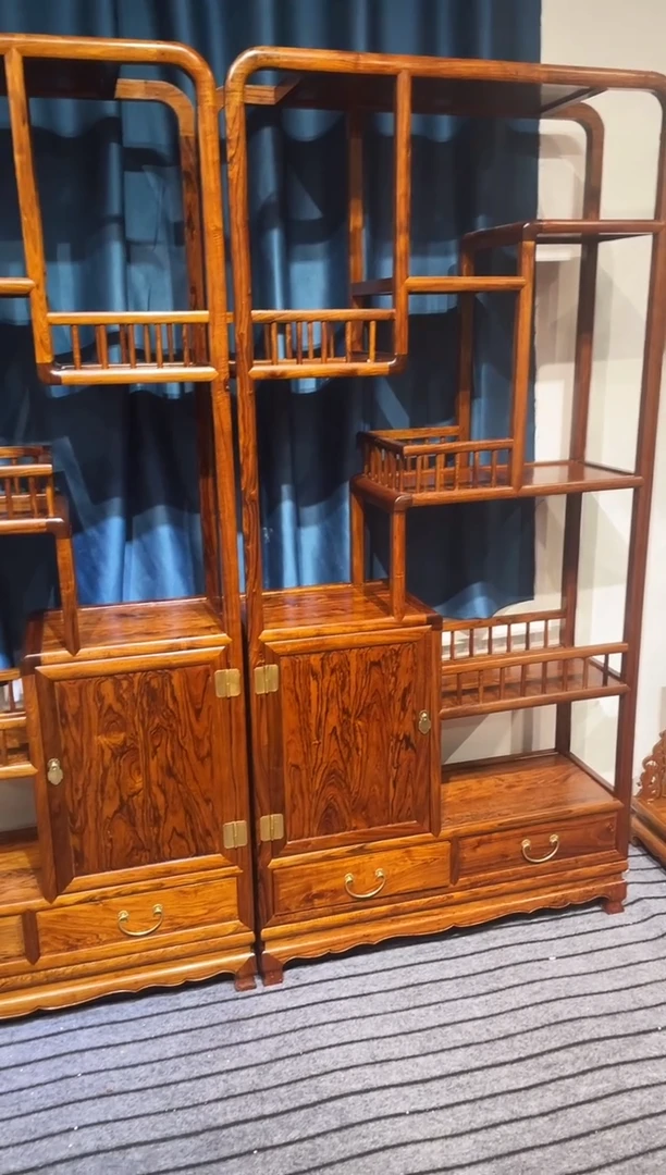 木木雕款博古架 家具改价链接