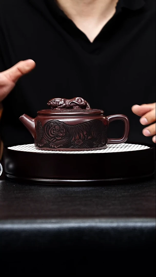 茶壶紫砂汉瓦手工紫砂壶