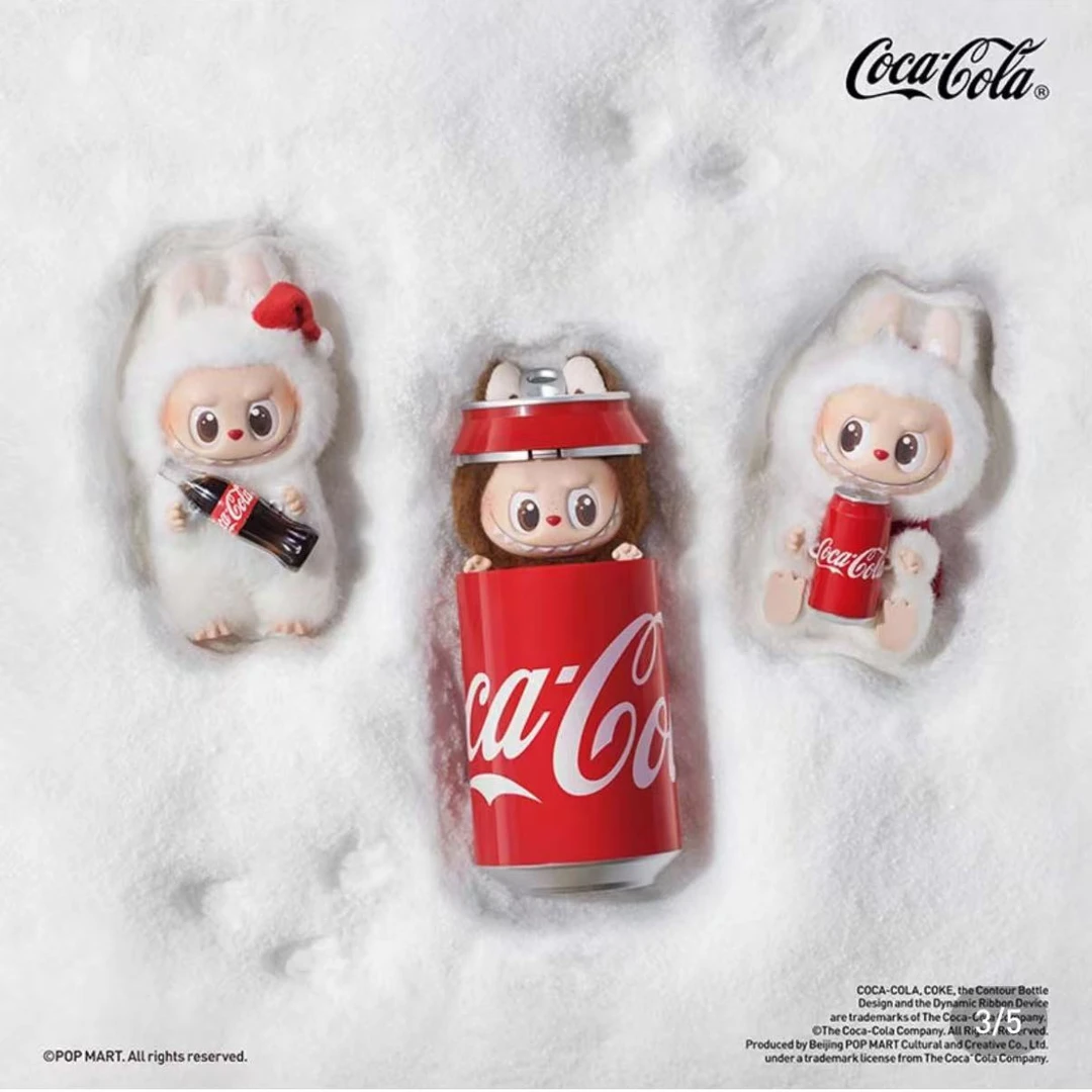 【知屋潮玩】可口可乐系列毛绒搪胶挂件盲盒