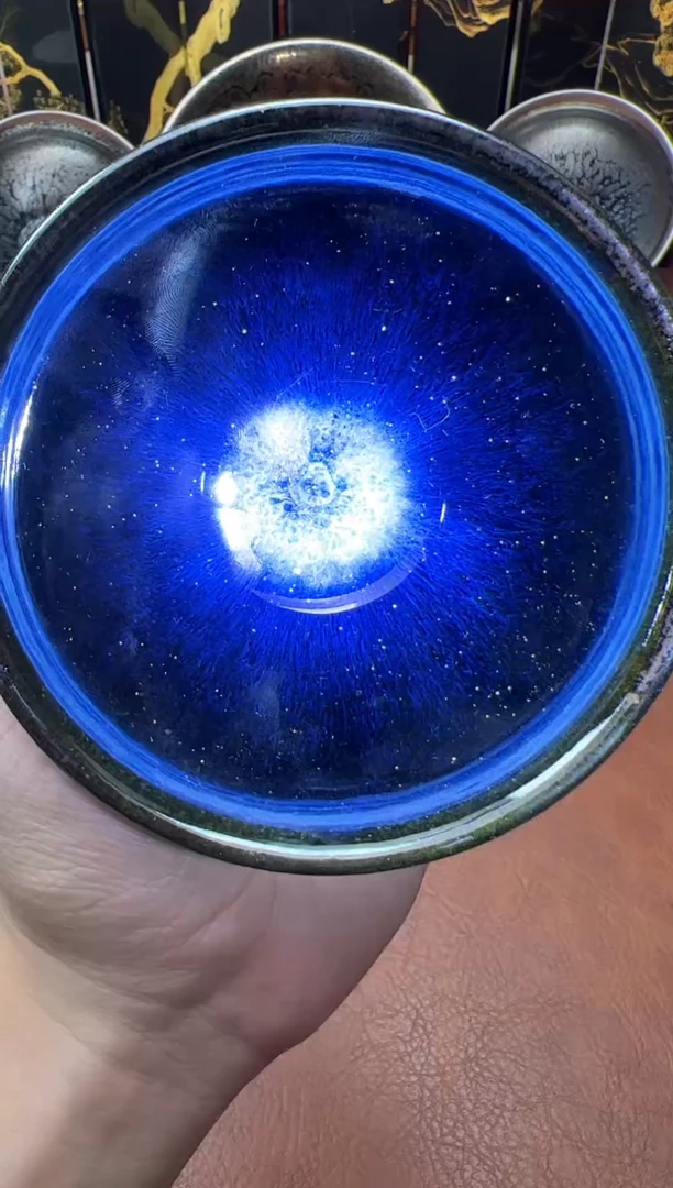 茶盏国级大师回蓝