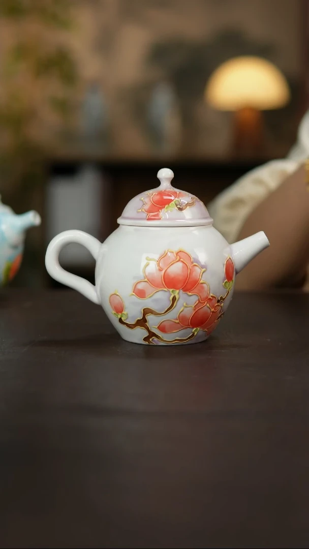 杯景德镇陶瓷杯碗柴烧多人
