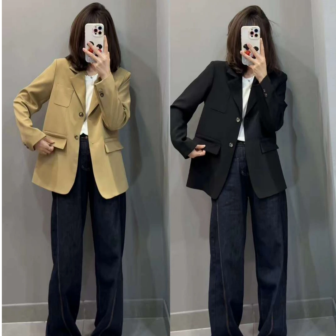 TY8 【限定西装】专柜款极简调显瘦百搭西装（衣长68）