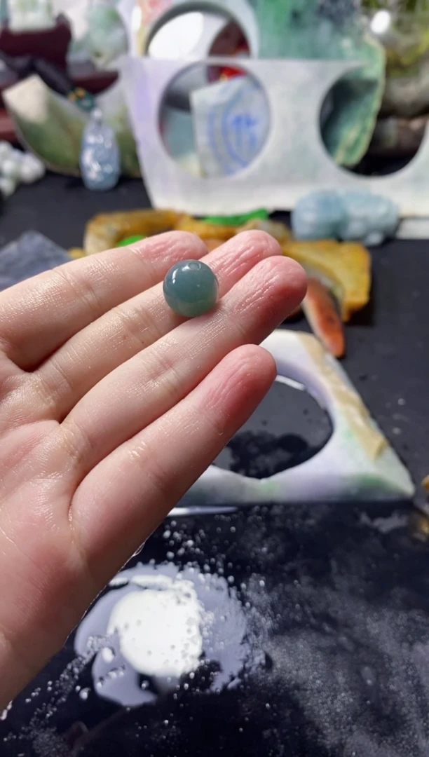 翡翠未镶嵌颈饰093天然翡翠
