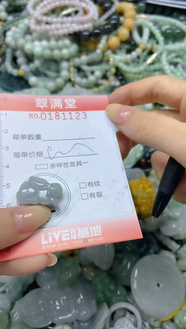 颈饰未镶嵌翡翠闪购0181123