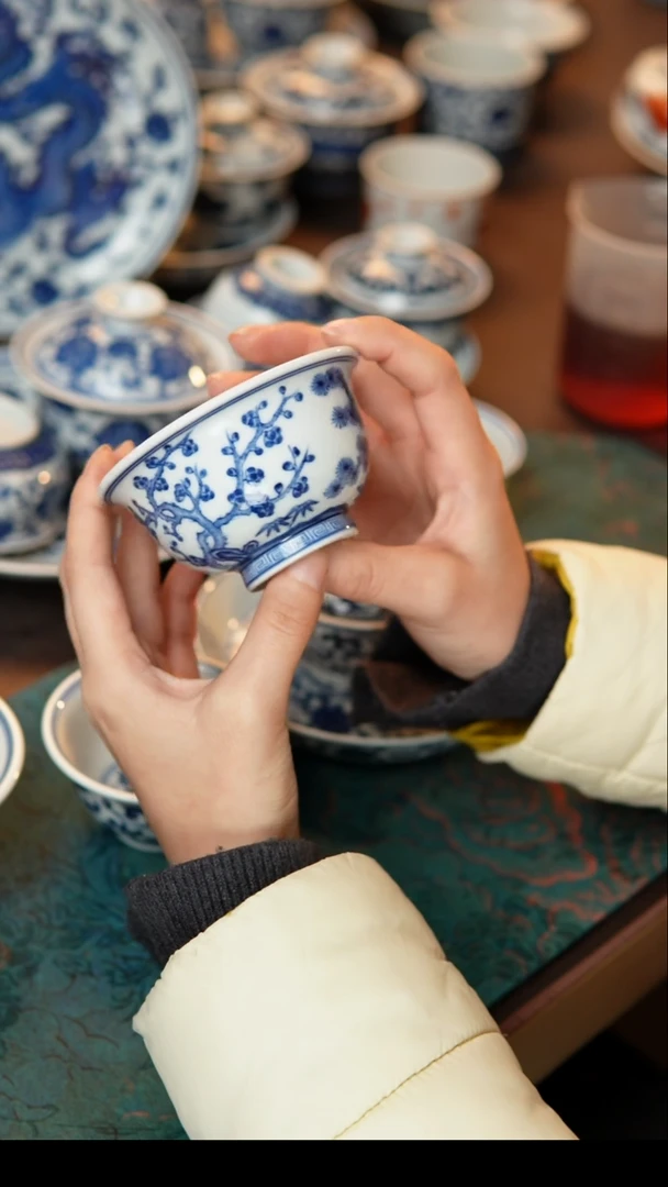 茶具岁寒三友松竹梅