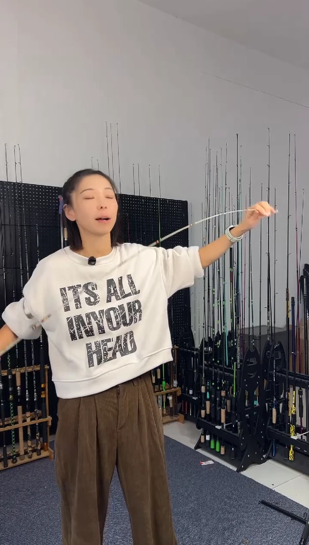 1.8m以下碳素8号1.3米枪柄（瑕疵尾货竿，没有售后，介意勿拍）