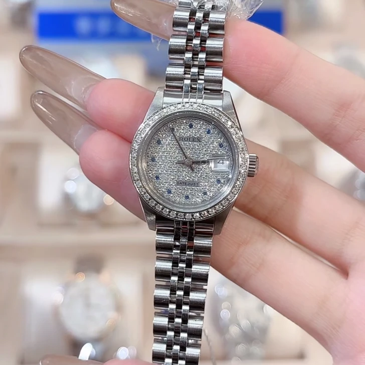 99新 Rolex/劳力士 女装日志型69174腕表/后钻/WHP039701