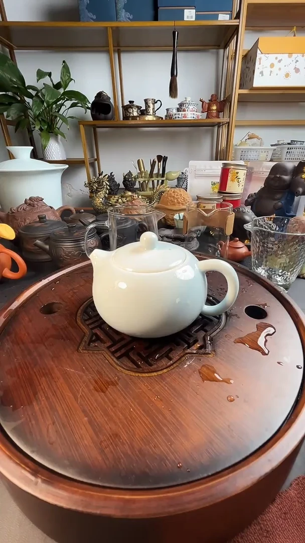 孤品捡漏福利天青西施凤鸣壶