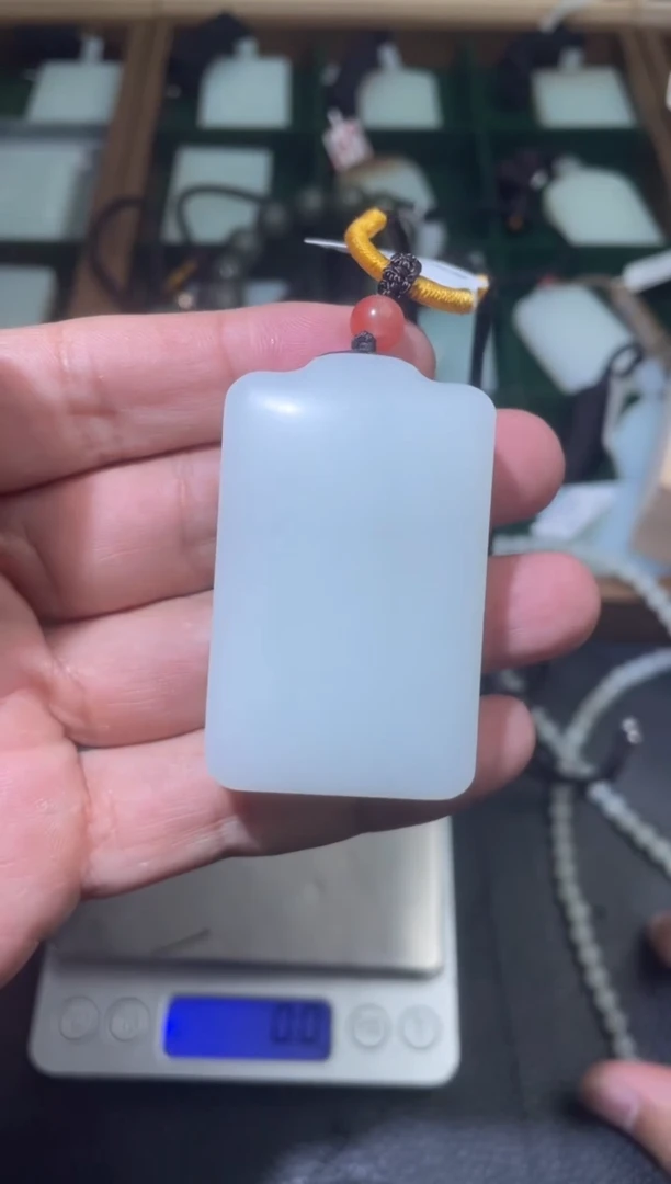 定制和田玉平安牌