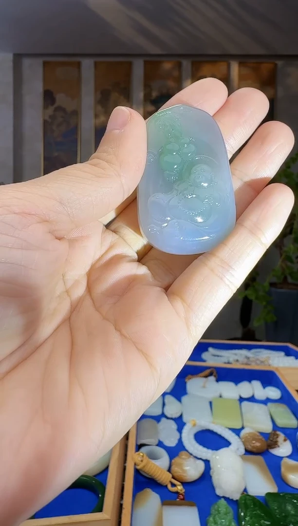 未镶嵌和田玉挂件拍一发一