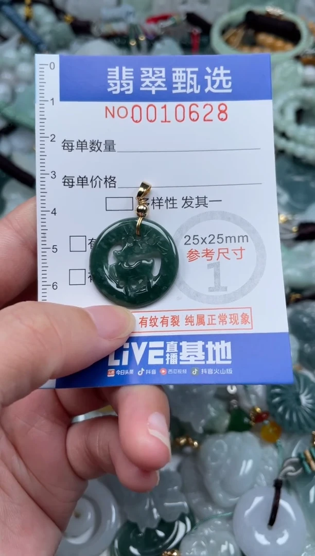 颈饰未镶嵌翡翠10628