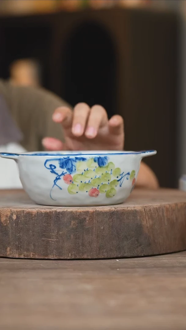 瓷片景德镇高温釉下彩（食品级）