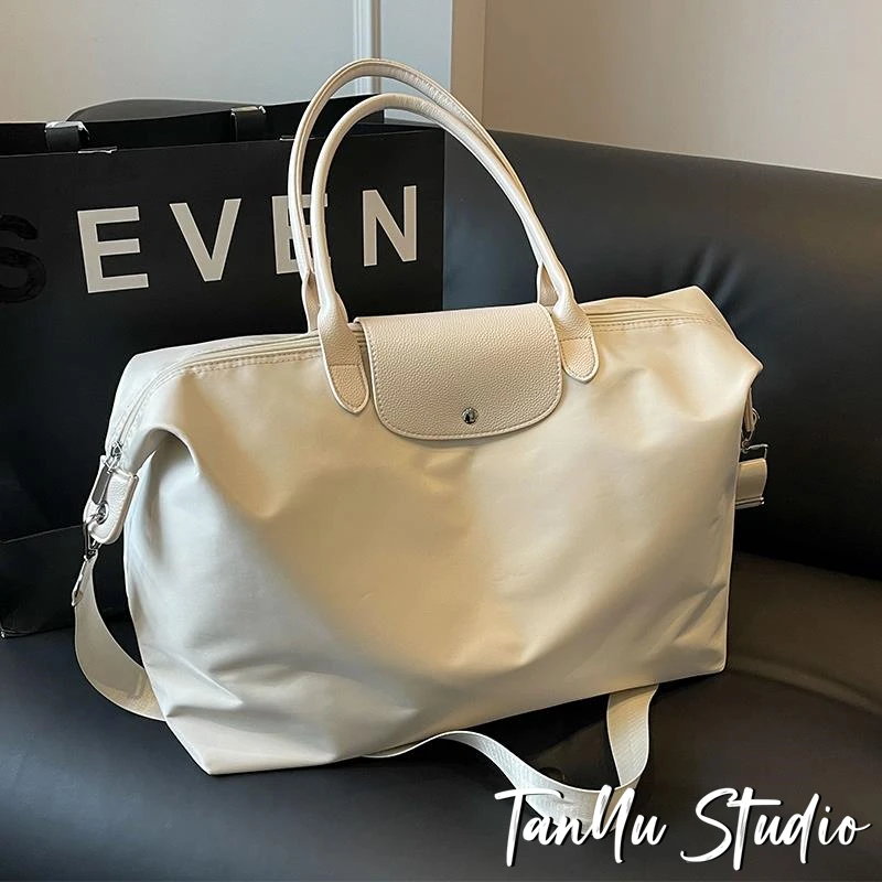 探屿短途出差旅行包健身大包大容量手提包女瑜伽训练运动包单肩包