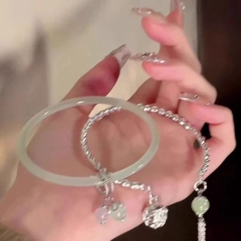 铁手链 中式古风铃铛手链女小众精致奢小众国潮手镯高级配饰流苏