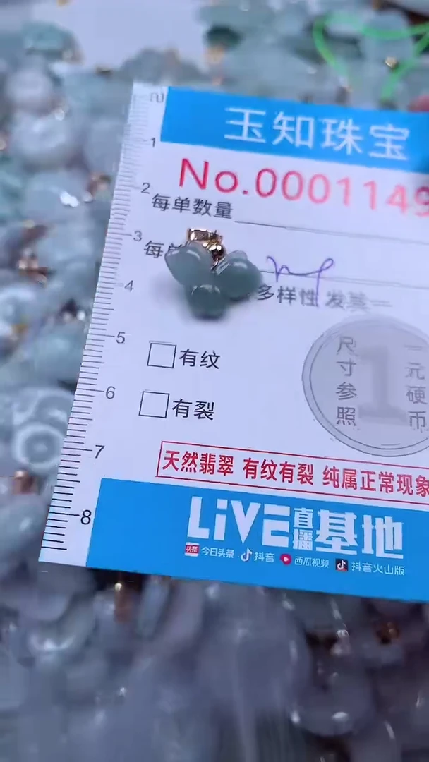 吊坠(不含链)未镶嵌翡翠1149