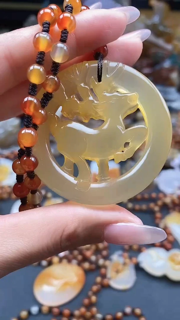 【闪购商品】玛瑙/玉髓颈饰未镶嵌dd