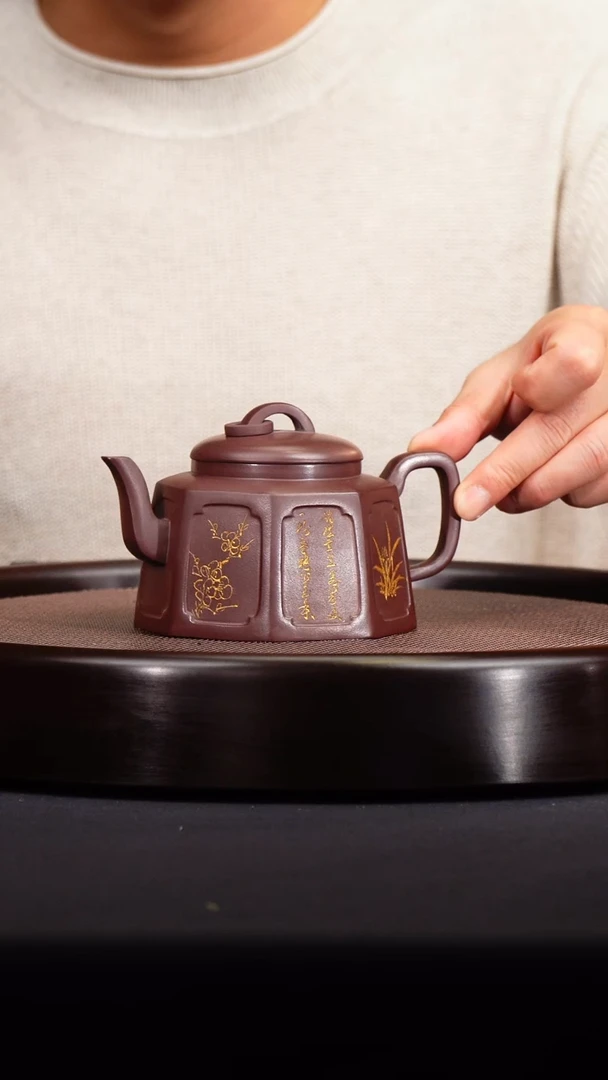 茶壶紫砂宜兴紫砂原矿壶