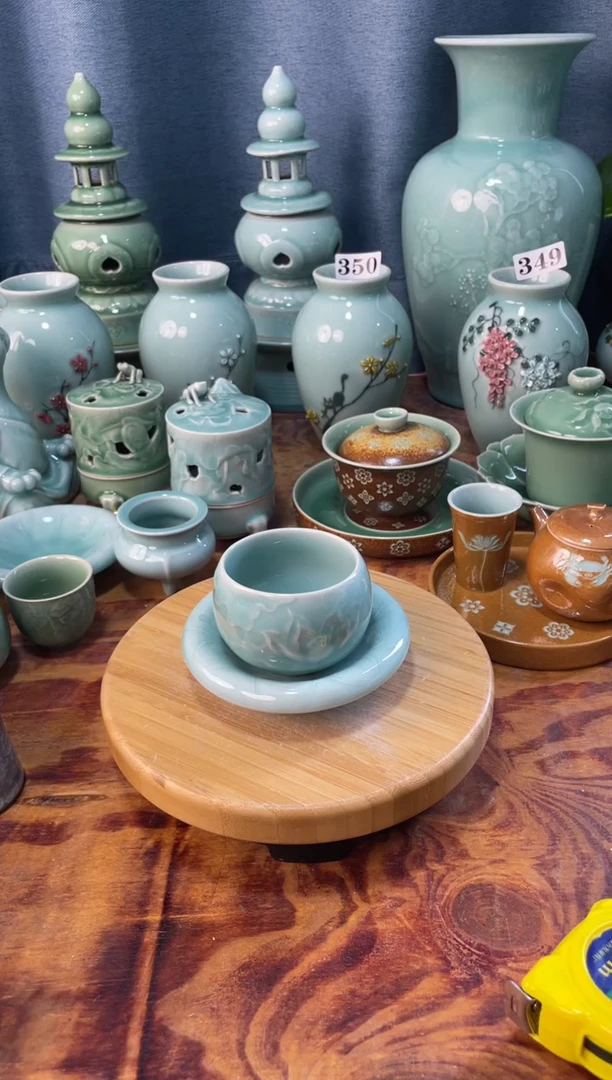 微瑕慧语瓷坊 龙泉慧仙青瓷大促