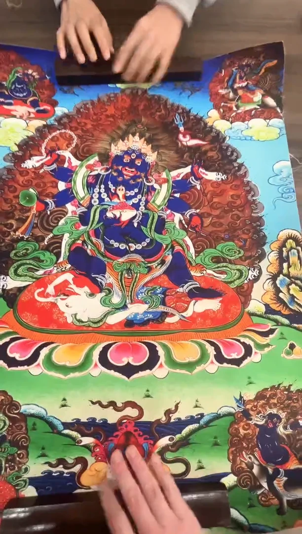 卷轴画唐卡16055