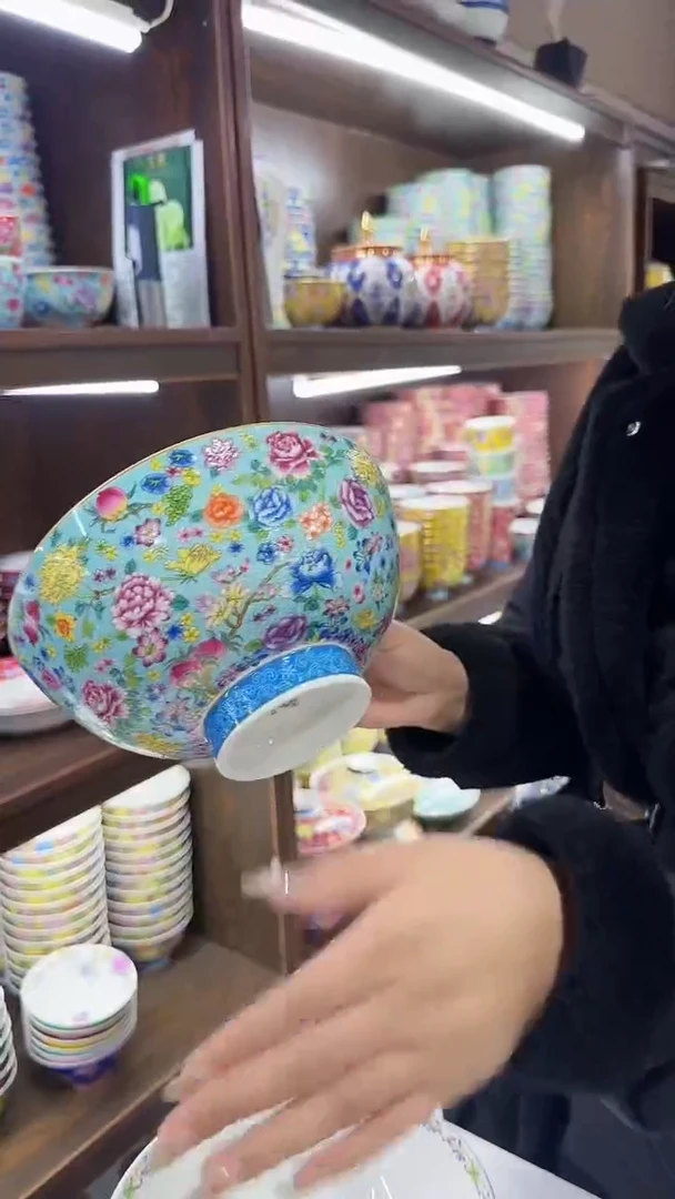 【闪购商品】瓷片景德镇陶瓷大汤碗1个