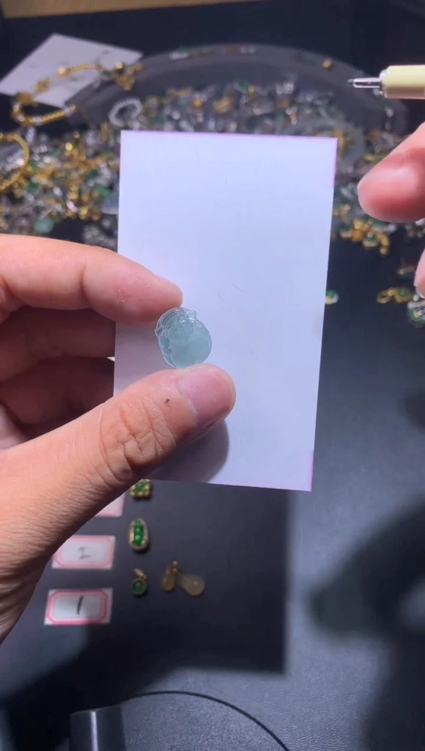 吊坠(不含链)未镶嵌翡翠1