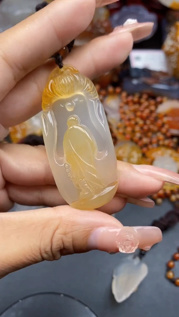 【闪购商品】玛瑙/玉髓颈饰未镶嵌ll