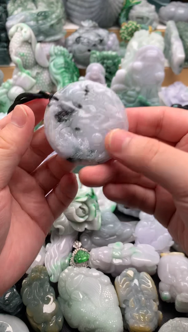 吊坠(不含链)未镶嵌翡翠1