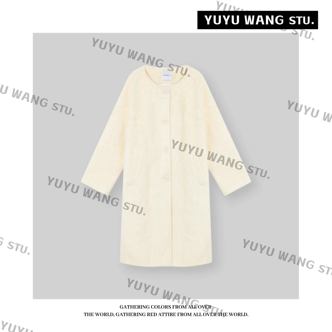 YUYU WANG【幼京】毛呢大衣RB2SDRZ2770