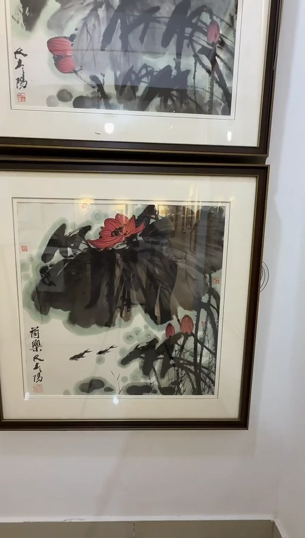 国画炳山艺术--大土三阳老师作品