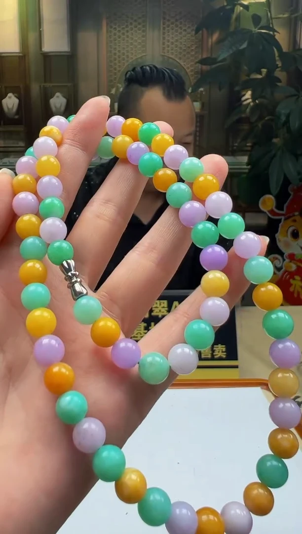 翡翠未镶嵌颈饰BQ2025-7-24-19