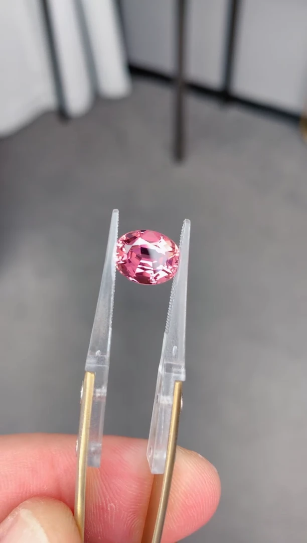 未镶嵌裸石碧玺3ct 粉碧玺 定制