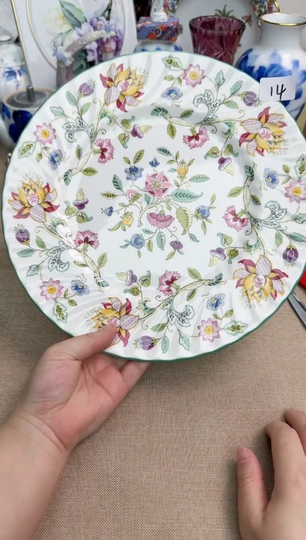 27CM中古回流瓷器，介意者慎拍