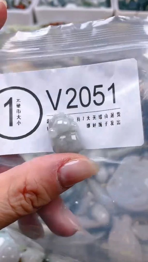 【闪购商品】翡翠颈饰未镶嵌/V/翡翠A货一图一物